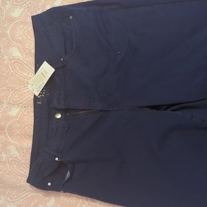 Blue cotton pants - like jeans